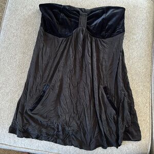 Elegant Black Strapless Top, Women’s Small